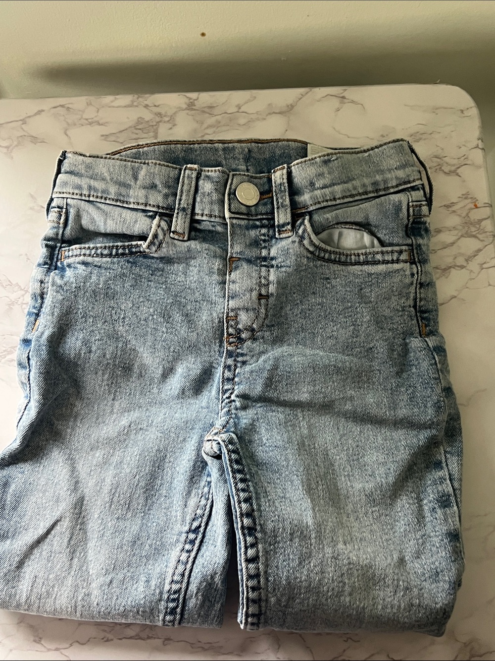 H&M Light Wash High-Rise kids Jeans